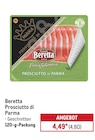 Prosciutto di Parma im METRO Prospekt Prosciutto di Parma von Beretta im aktuellen METRO Prospekt für 4,80 €