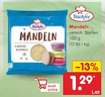 Mandeln im Angebot bei Netto Marken-Discount in Bielefeld Mandeln Angebote von Backfee bei Netto Marken-Discount Bielefeld für 1,29 €
