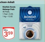 Rondo Melange Pads im Angebot bei GLOBUS in Hof Rondo Melange Pads Angebote von Röstfein bei GLOBUS Hof für 3,59 €