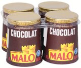 Yaourt emprésuré pot carton chocolat - MALO dans le catalogue Intermarché Super