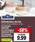 Kaffeebecher, 4er-Set bei Lidl im Prospekt "LIDL LOHNT SICH" für 9,99 €