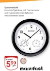 Quarzwanduhr im Angebot bei GLOBUS in Frechen Quarzwanduhr Angebote von manufact bei GLOBUS Frechen für 5,99 €