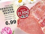 Aktuelle Braten Angebote bei EDEKA in Bottrop Aktuelles Frischer Schweinerückenbraten Angebot bei EDEKA in Bottrop ab 6,99 €