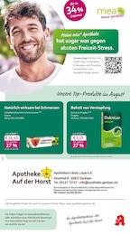 mea - meine apotheke Prospekt für Garbsen mit 4 Seiten mea - meine apotheke Prospekt für Garbsen: "Unsere August-Angebote", 4 Seiten, 01.08.2026 - 31.08.2026