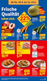Fleisch im Lidl Prospekt "LIDL LOHNT SICH" mit 72 Seiten (Mannheim)