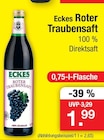 Zimmermann Bremerhaven - Roter Traubensaft Angebot im Prospekt Roter Traubensaft bei Zimmermann im Bremerhaven Prospekt für 1,99 €