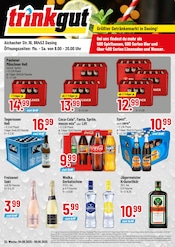 Aktueller Trinkgut Discounter Prospekt in Altomünster und Umgebung, "Größter Getränkemarkt in Dasing!" mit 4 Seiten, 04.08.2025 - 09.08.2025