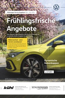 Volkswagen Prospekt Gifhorn "Frühlingsfrische Angebote" mit 1 Seite