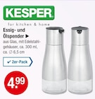 Kesper im V-Markt Prospekt Essig- und Ölspender von Kesper im aktuellen V-Markt Prospekt für 4,99 €