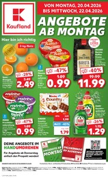 Kaufland Prospekt: "KNÜLLER", 66 Seiten, 20.04.2026 - 22.04.2026