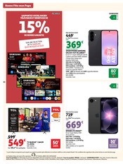 Promos Samsung dans le catalogue "OFFRES DU MOMENT" de Auchan Hypermarché Samsung en promo dans le catalogue Auchan Hypermarché à la page 34