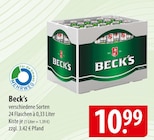 Aktuelle Becks Angebote bei famila Nordost in Kiel Aktuelles Beck's Angebot bei famila Nordost in Kiel ab 10,99 €