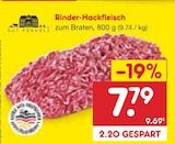 Rinder-Hackfleisch bei Netto Marken-Discount im Schongau Prospekt für 7,79 €