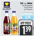 Saft Sauer Kirsch von EDEKA Herzstücke im aktuellen E xpress Prospekt für 1,39 €