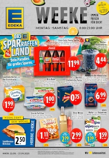 Aktueller EDEKA Prospekt "Aktuelle Angebote" Seite 1 von 8 Seiten für Köln