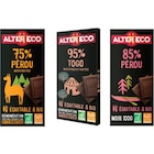 SUR TOUTES LES TABLETTES DE CHOCOLAT - ALTER ECO - Carrefour à Nantes SUR TOUTES LES TABLETTES DE CHOCOLAT - ALTER ECO en promo chez Carrefour Nantes