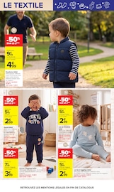Promos T-Shirt enfant dans le catalogue "Les Babydays" de Carrefour à la page 29 Promos T-Shirt enfant dans le catalogue "Les Babydays" de Carrefour à la page 29