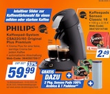 Kaffeepad-System CSA220/60 Original Plus Premium im Angebot bei expert in Reutlingen Kaffeepad-System CSA220/60 Original Plus Premium Angebote von PHILIPS bei expert Reutlingen für 59,99 €