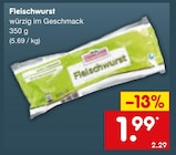 Fleischwurst Angebote bei Netto Marken-Discount Solingen für 1,99 €
