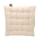 Galette de chaise en coton coloris beige Jekyll - 40 x 40 cm - SAFECO - Botanic à Cergy Galette de chaise en coton coloris beige Jekyll - 40 x 40 cm - SAFECO en promo chez Botanic Cergy à 9,99 €