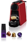 Expresso Magimix NESPRESSO ESSENZA MINI ROUGE 11366 - Magimix en promo chez Darty Metz à 89,99 €