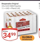 Original Angebote von Desperados bei GLOBUS Bruchsal für 34,99 €