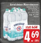Mineralwasser Angebote von Gerolsteiner bei E center Gladbeck für 4,69 €