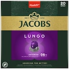 Lungo Kaffeekapseln Intenso im Angebot bei REWE in Bochum Lungo Kaffeekapseln Intenso Angebote von Jacobs bei REWE Bochum für 4,44 €