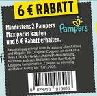 Pampers Maxipacks Angebote von Pampers bei EDEKA Pforzheim für 6,00 €