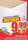 Klick-Laminat Eiche im Angebot bei wohnen & sparen Wiegand in Eisenach Klick-Laminat Eiche Angebote bei wohnen & sparen Wiegand Eisenach für 9,99 €