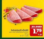 Marktkauf Schweinfurt - Salamiaufschnitt Angebot im Prospekt Salamiaufschnitt bei Marktkauf im Schweinfurt Prospekt für 1,79 €