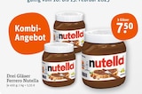 Drei Gläser Nutella im aktuellen Prospekt bei tegut in Buttlar