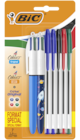 2 stylos-bille 4 couleurs + 5 stylos-bille cristal. - BIC - Netto 2 stylos-bille 4 couleurs + 5 stylos-bille cristal. - BIC à 0,63 € dans le catalogue Netto