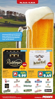 Bier im aktuellen Penny Prospekt (Eberswalde) Bier im Penny Prospekt "Wer gĂĽnstig will, muss Penny." mit 47 Seiten (Eberswalde)