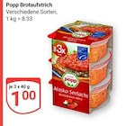 Brotaufstrich Angebote von Popp bei GLOBUS Salzgitter für 1,00 €