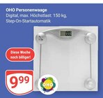 Personenwaage im Angebot bei GLOBUS in Bochum Personenwaage Angebote von OHO bei GLOBUS Bochum für 9,99 €