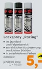 Lackspray Racing für 5,00 € bei Globus-Baumarkt im Angebot Lackspray Racing im aktuellen Globus-Baumarkt Prospekt