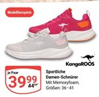 Sportliche Damen-Schnürer Angebote von KangaROOS bei GLOBUS Leipzig für 39,99 €