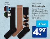 Kniestrümpfe von UP2FASHION im aktuellen ALDI SÜD Prospekt