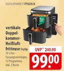 famila Nordost Rendsburg - GOURMETmaxx vertikale Doppelkammer-Heißluftfritteuse FryUp Angebot im Prospekt GOURMETmaxx vertikale Doppelkammer-Heißluftfritteuse FryUp bei famila Nordost im Rendsburg Prospekt für 99,00 €
