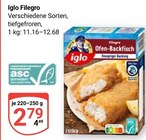 Filegro im Angebot bei GLOBUS in Salzgitter Filegro Angebote von Iglo bei GLOBUS Salzgitter für 2,79 €