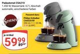 Padautomat CSA210 Angebote von Senseo bei GLOBUS Gießen für 5,99 €