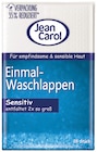 Einmal-Waschlappen von Jean Carol für 1,29 € bei Rossmann im Angebot Einmal-Waschlappen von Jean Carol im aktuellen Rossmann Prospekt