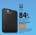 E.Leclerc La Flèche - Promo Disque Dur Elements Portable 1TB Promo Disque Dur Elements Portable 1TB à 84,99 € dans le catalogue E.Leclerc à La Flèche