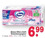 Ultra Soft Toilettenpapier Angebote von Zewa bei E center Ludwigshafen für 6,99 €