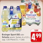 EDEKA Immendingen - Ensinger Sport ISO oder Schorle Angebot im Prospekt Ensinger Sport ISO oder Schorle bei EDEKA im Immendingen Prospekt für 4,99 €
