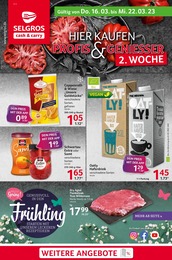 Selgros Prospekt für Berlin mit 32 Seiten Selgros Prospekt für Berlin: "cash & carry", 32 Seiten, 16.03.2023 - 22.03.2023