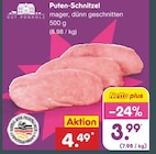 Puten-Schnitzel im Angebot bei Netto Marken-Discount in Grevenbroich Puten-Schnitzel Angebote von Gut Ponholz bei Netto Marken-Discount Grevenbroich für 3,99 €