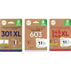 SUR TOUTES LES CARTOUCHES D'ENCRE IDENTIQUES - JETLINE en promo chez Carrefour Montluçon