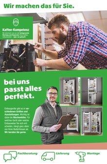 Kühlschrank im EP: Prospekt "volle Waschkraft für wenig Pulver." mit 12 Seiten (Potsdam)
